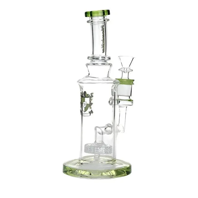 10 Inch Matrix Perc Bong Bent Neck