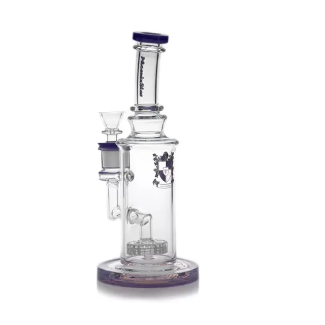 10 Inch Matrix Perc Bong Bent Neck