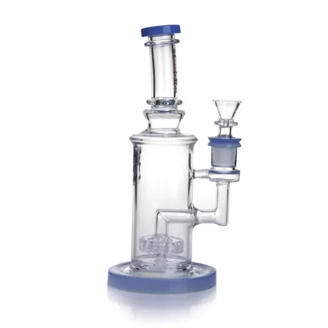 10 Inch Matrix Perc Bong Bent Neck