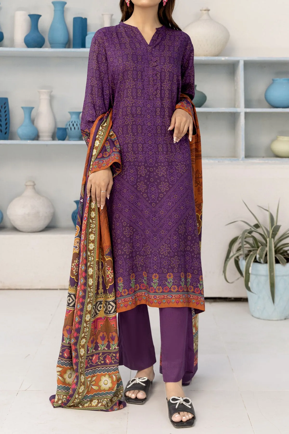 3 PIECE DIGITAL PRINT LINEN  | DPL-166