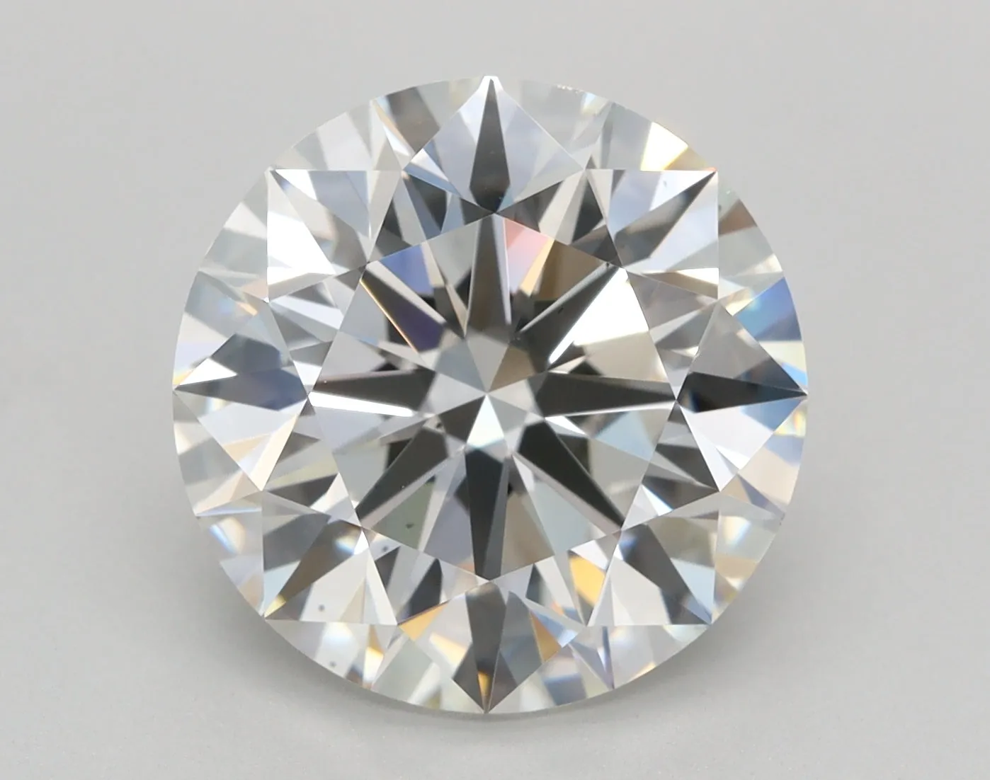 3.33 Carat Round Lab Grown Diamond