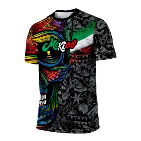 3D All Over Print Mexico Shirt, Mexico Pattern Color Gift For Him Her