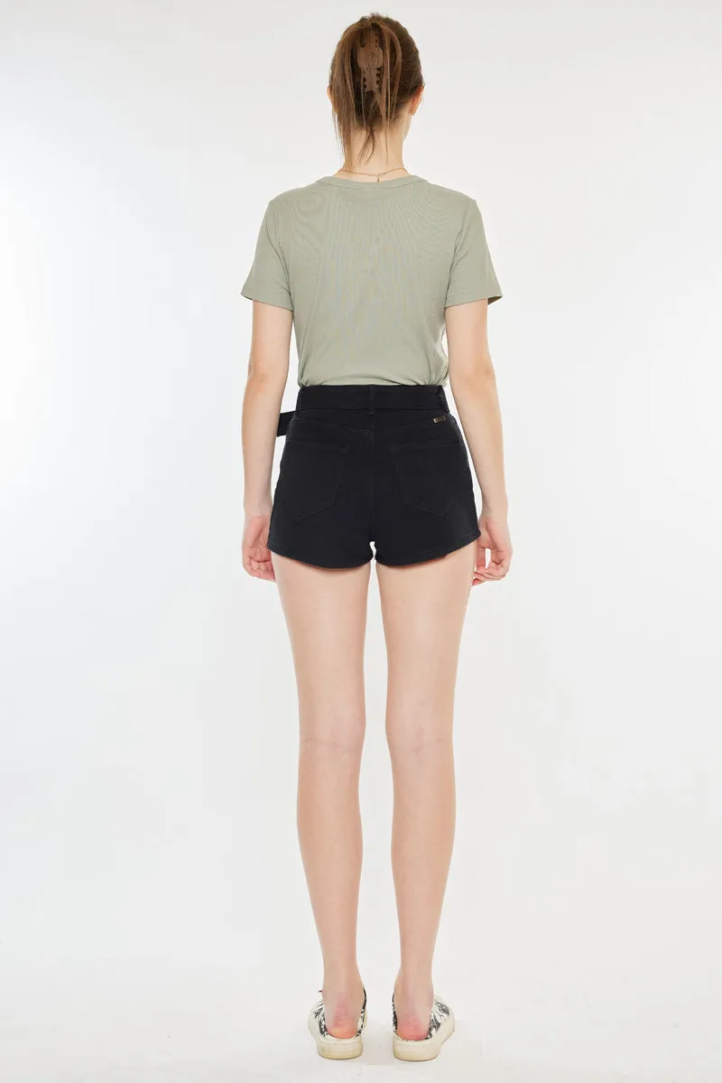 Abby High Rise Belted Shorts