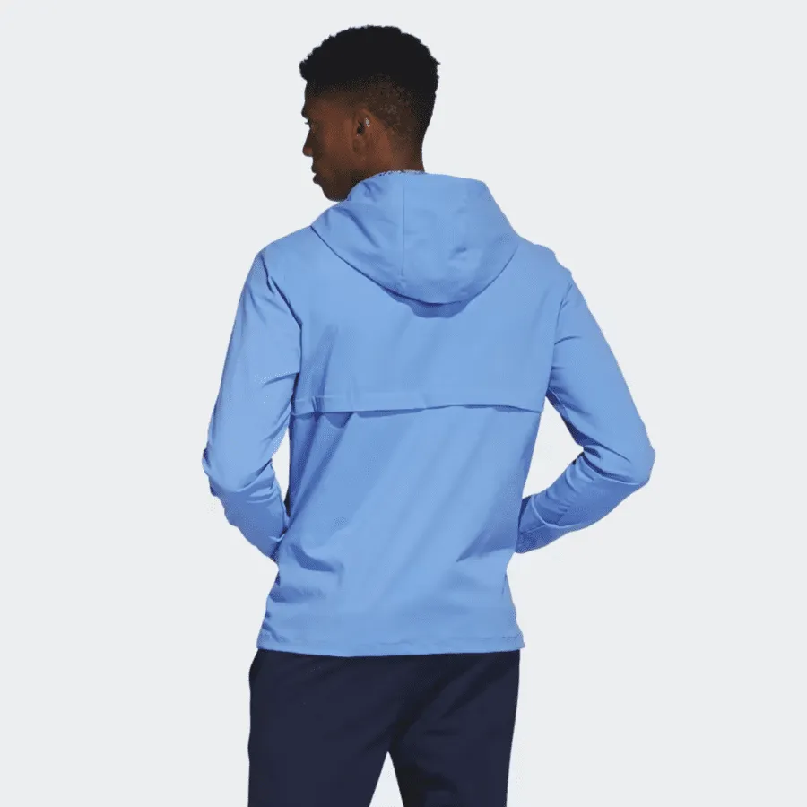 Adidas 2023 Ripstop 1/4 Zip Golf Hoodie - Blue