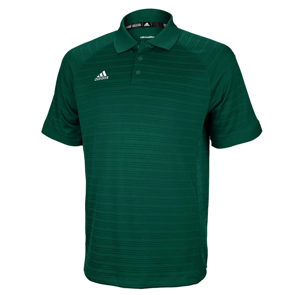 adidas Men's Dark Green Select Polo