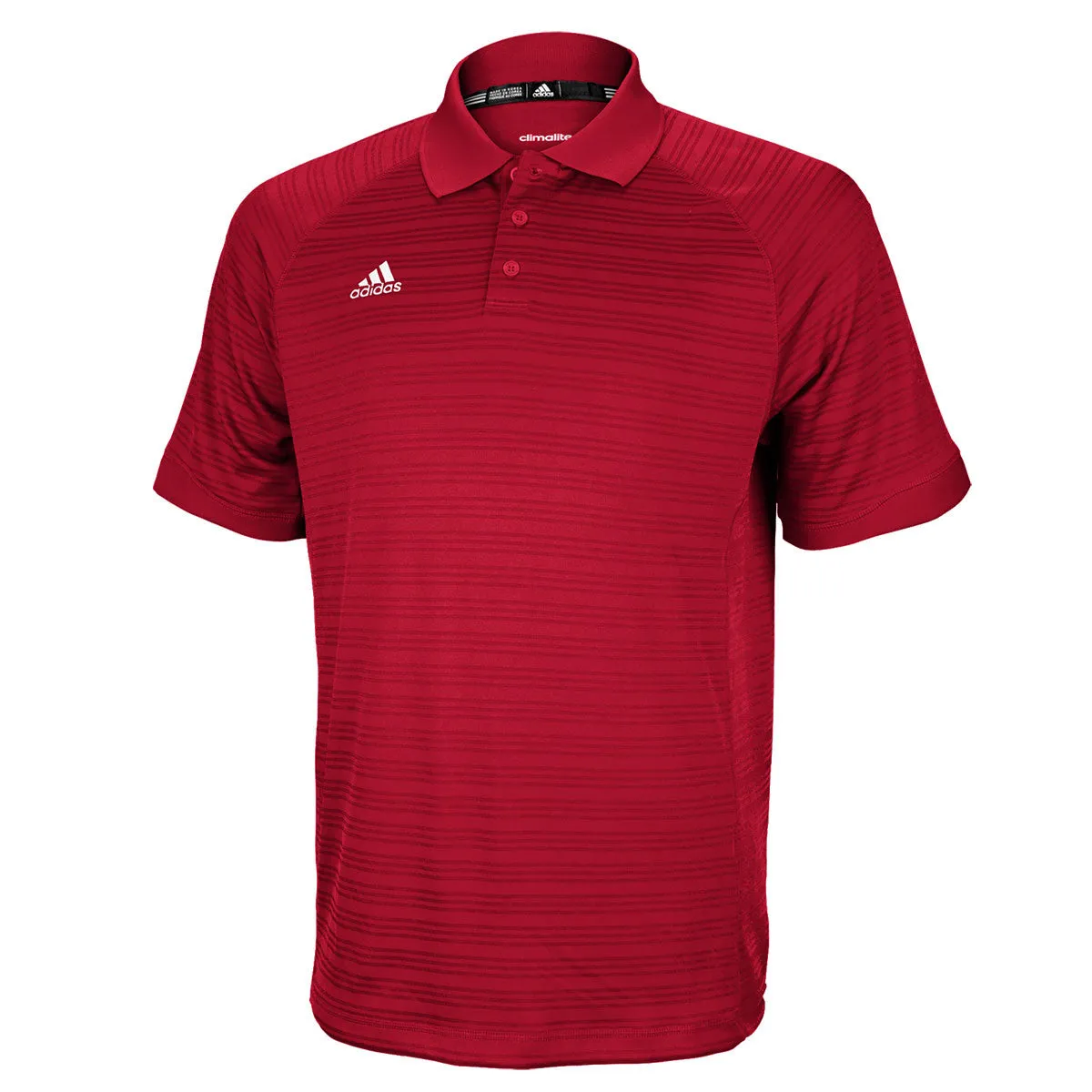 adidas Men's Red Select Polo