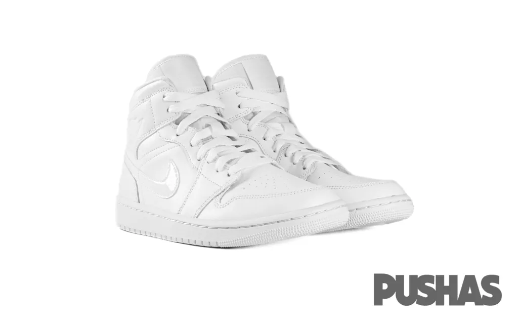 Air Jordan Mid 'Triple White' Women's (2022)