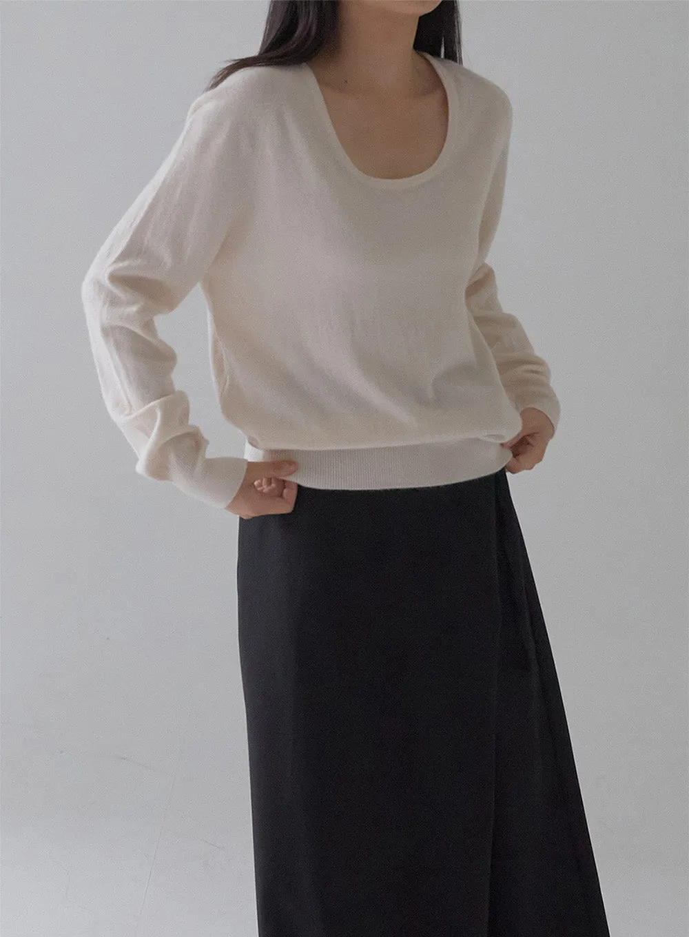 All Day Round Round Neck Knit