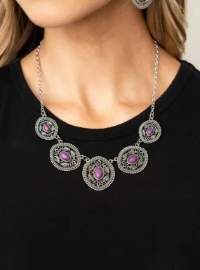 Alter ECO Purple Necklace Set