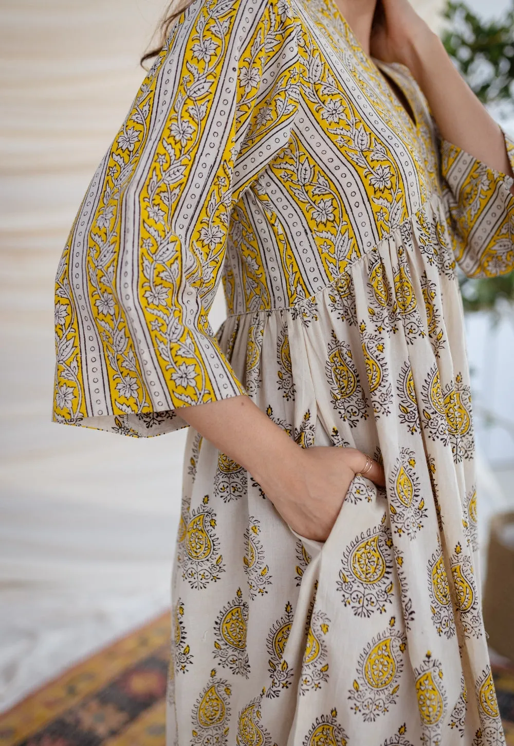 Anaisha Bagru Cotton Dress