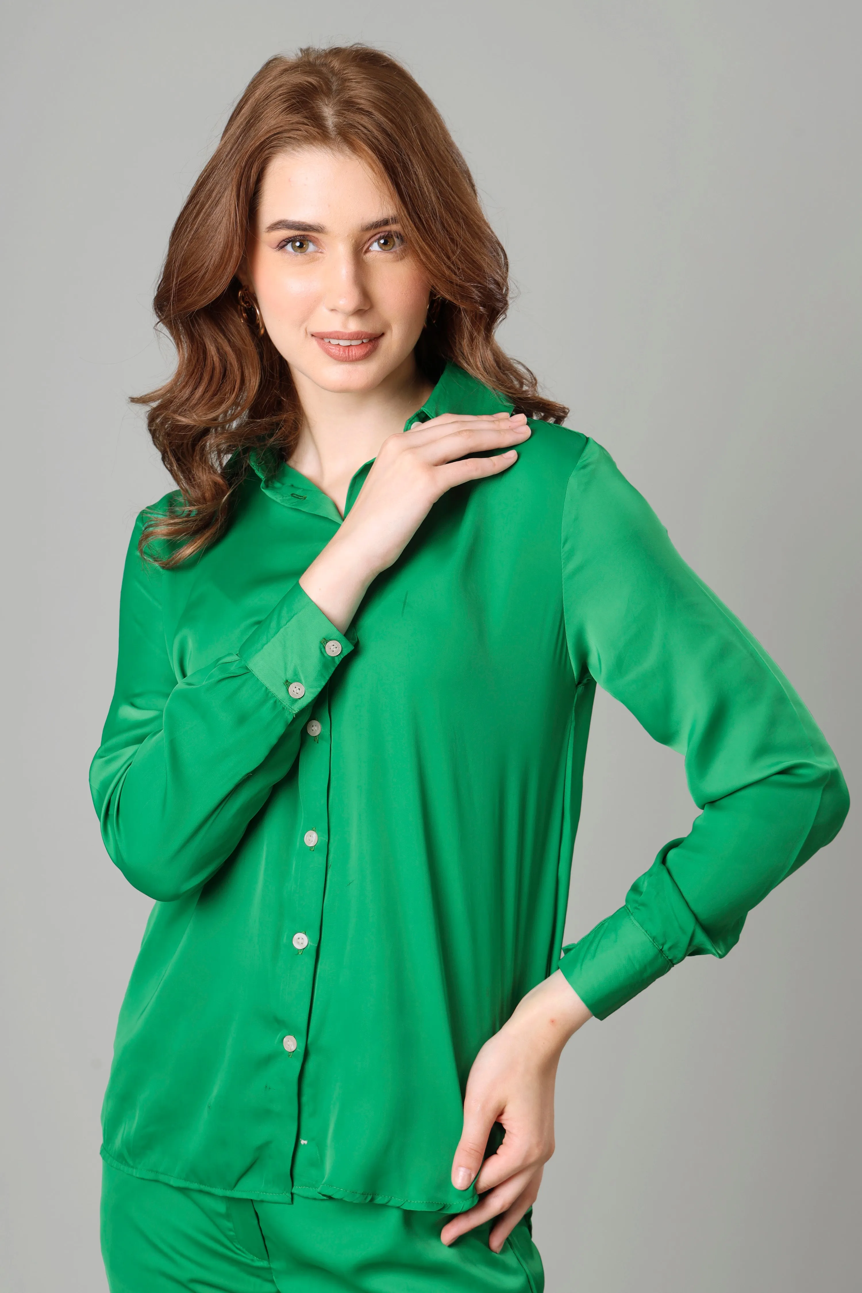 Bold Green Co-Ord Set For Women