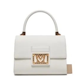 Borsa Donna a Mano LOVE MOSCHINO linea Casual Chic colore Bianco