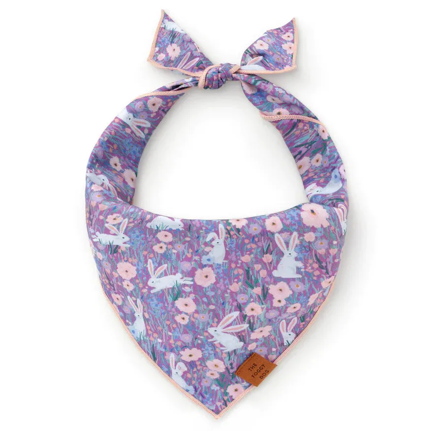 Bunny Meadow Dog Bandana