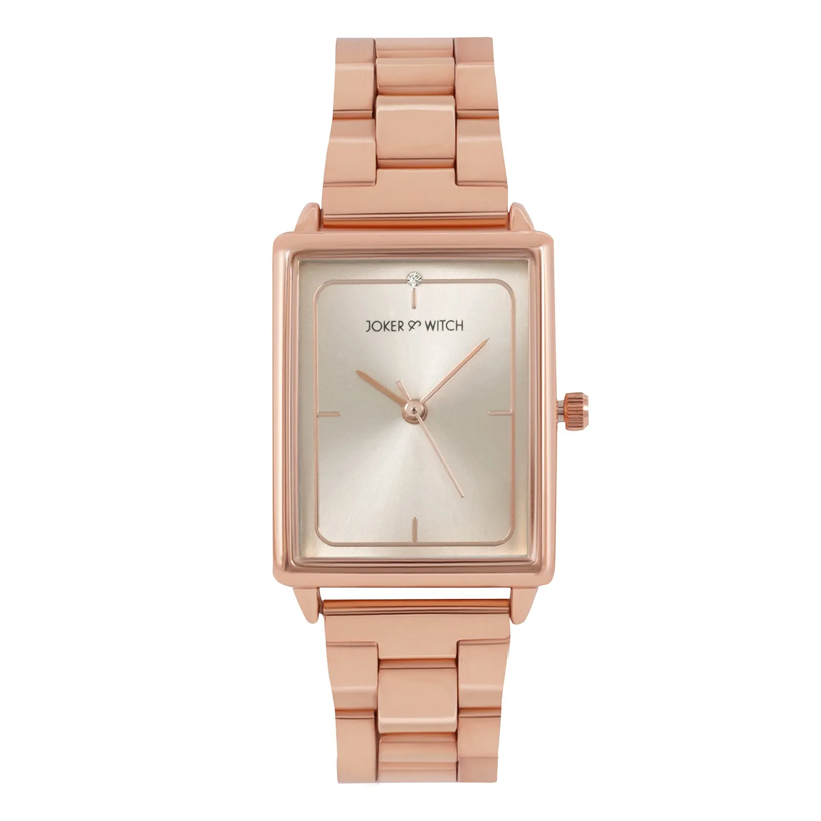 Capri Rosegold Watch Bracelet Stack