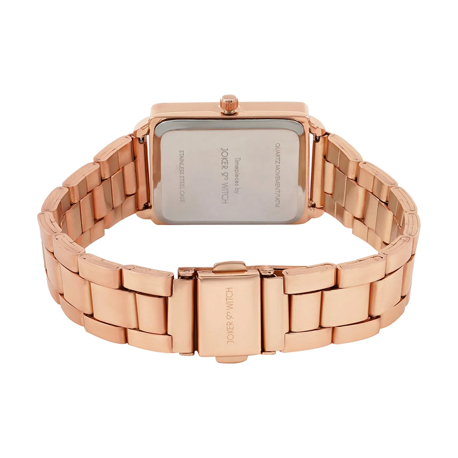 Capri Rosegold Watch Bracelet Stack