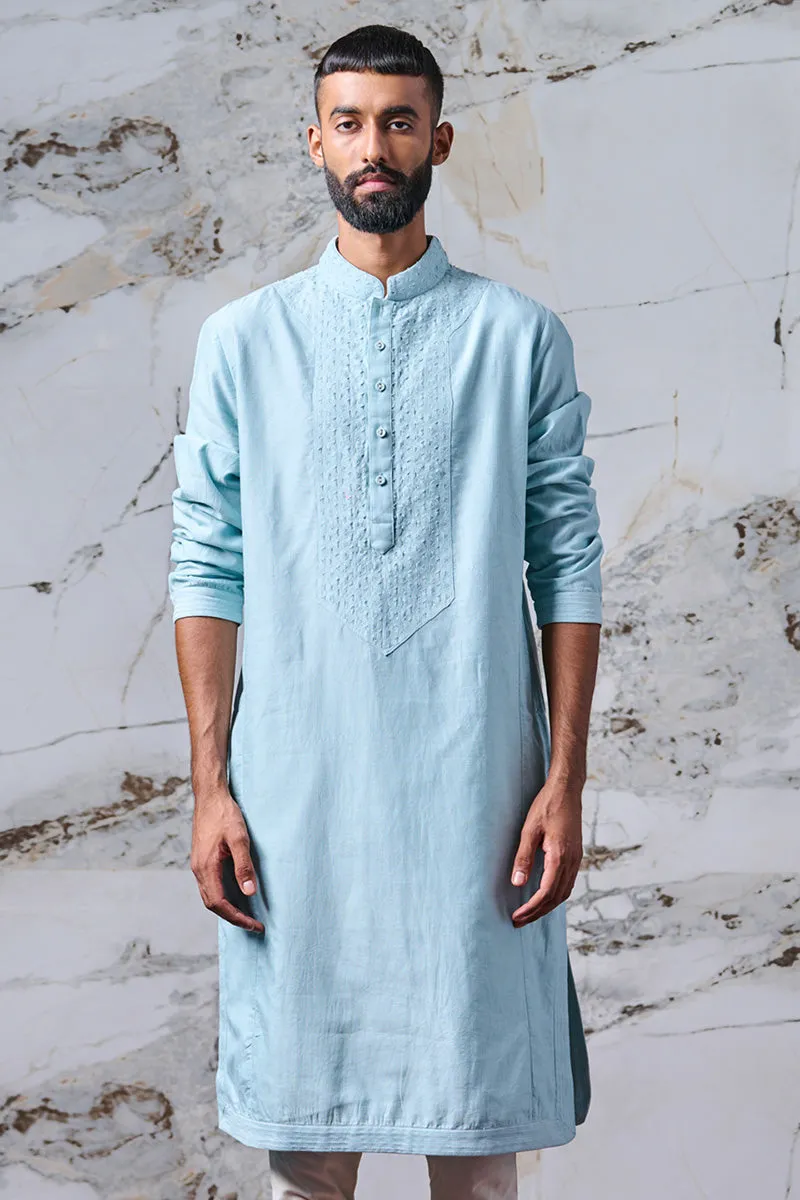 Chanderi Kurta Set