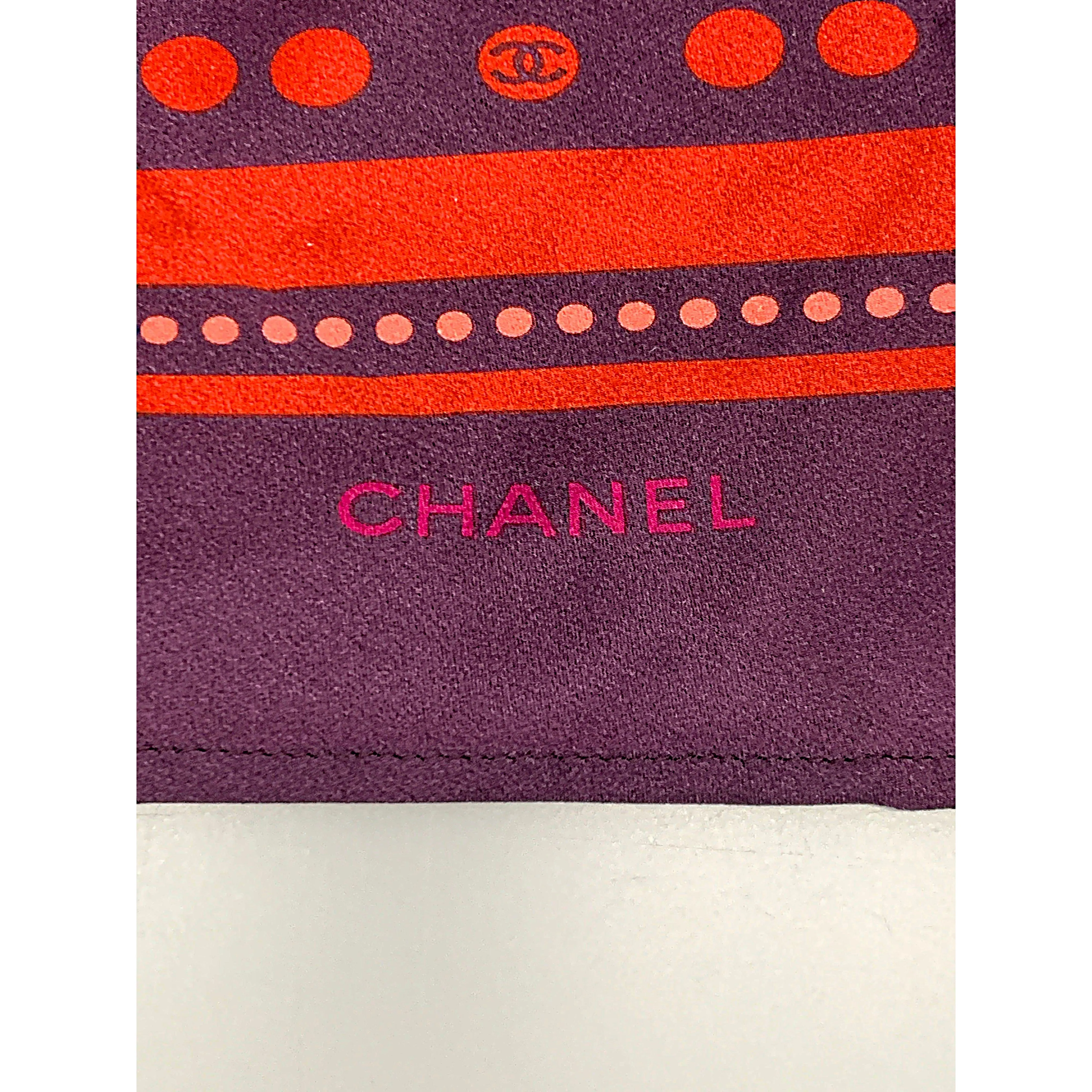 #CHANEL/Scarve/PPL/Silk