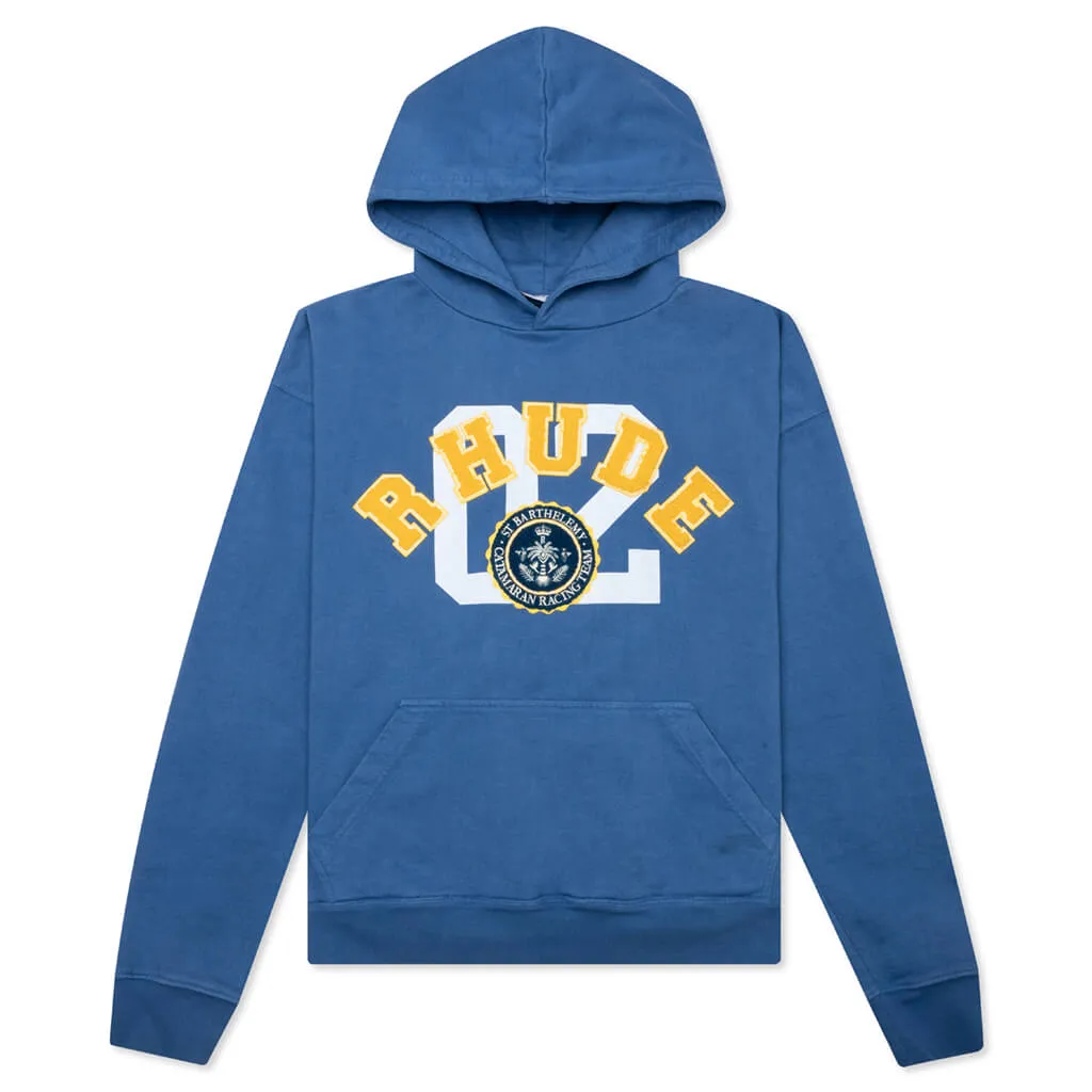 Chenille Catamaran Hoodie - Marine