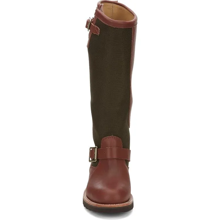 Chippewa Women's Sunjo 15" Soft Toe Outdoor Snake Boot- Brown - SN6913