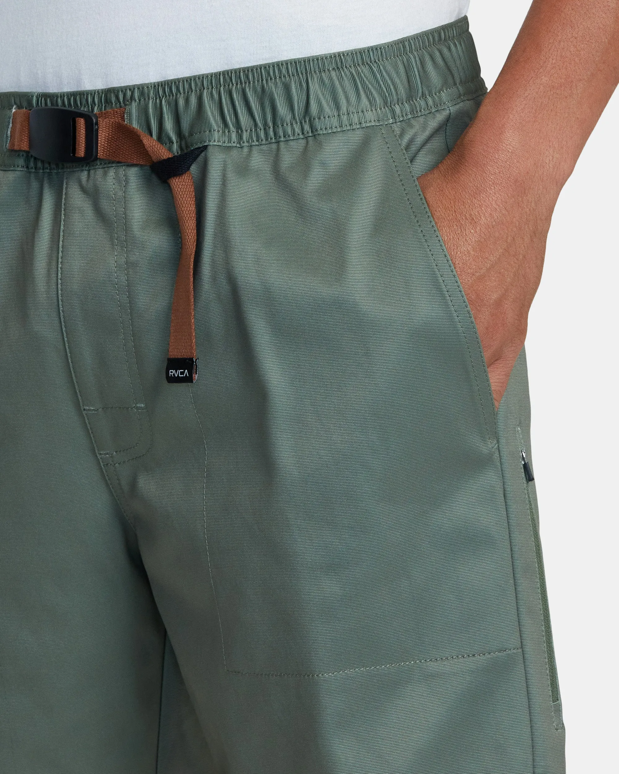 Civic Hybrid 18 Boardshorts - Olivine