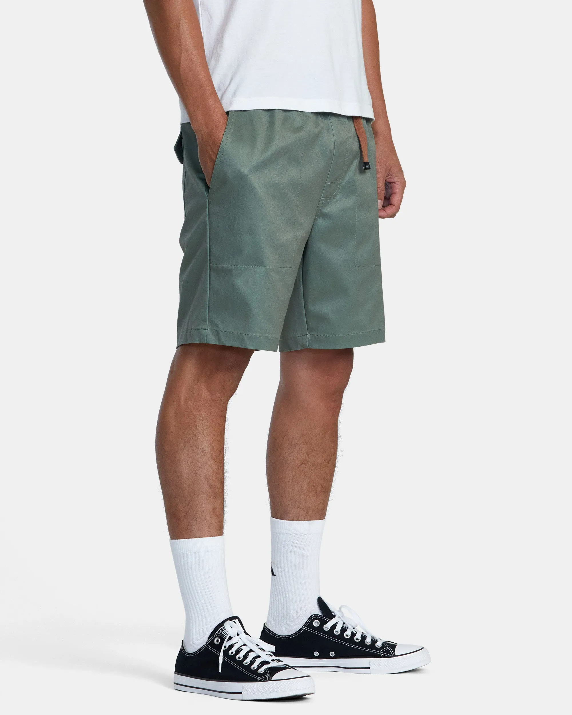 Civic Hybrid 18 Boardshorts - Olivine