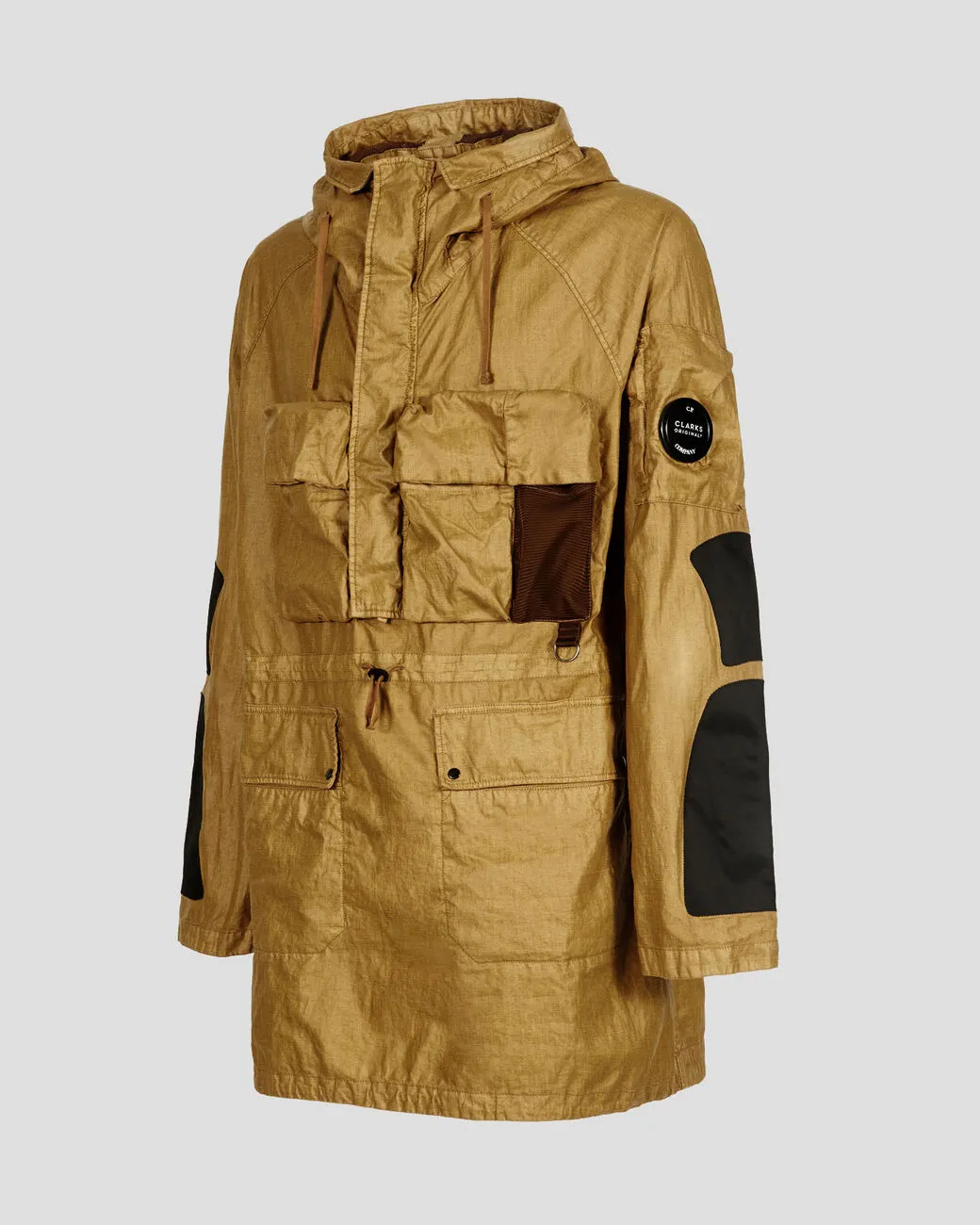 CLARKS ORIGINALS x C.P. COMPANY Long Jacket Anorak Dijon Yellow