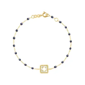 Classic Gigi Midnight Treasure Bracelet, Yellow Gold, 6.7"