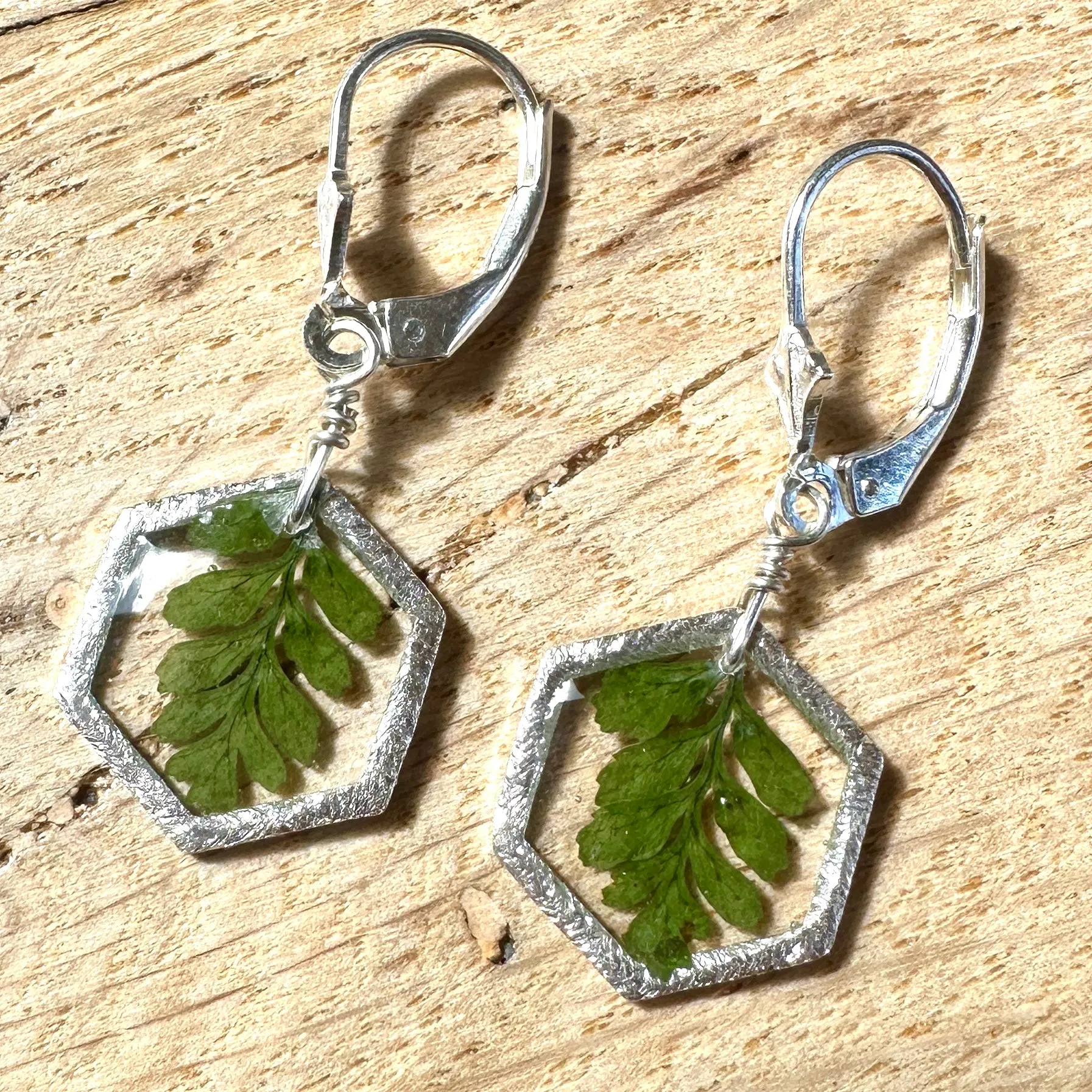 Dainty Fern Earrings - BG 146