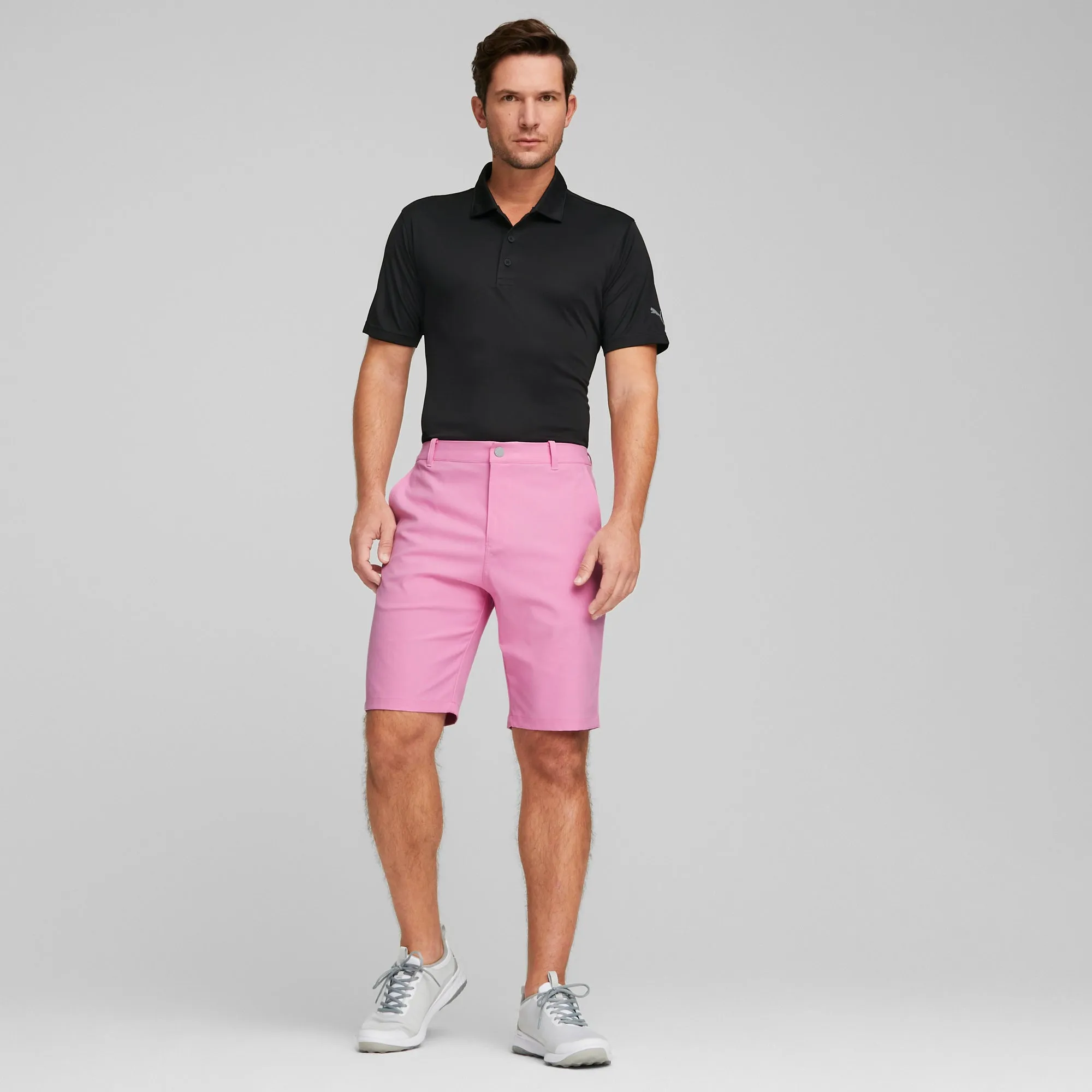 Dealer 10" Golf Shorts | Pink Mist