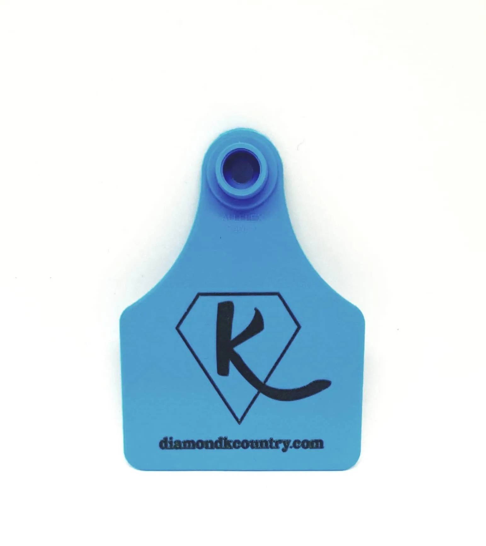 Diamond K Country Cattle Tag  Keyring