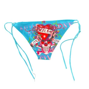 Ed hardy bikini bottoms size L