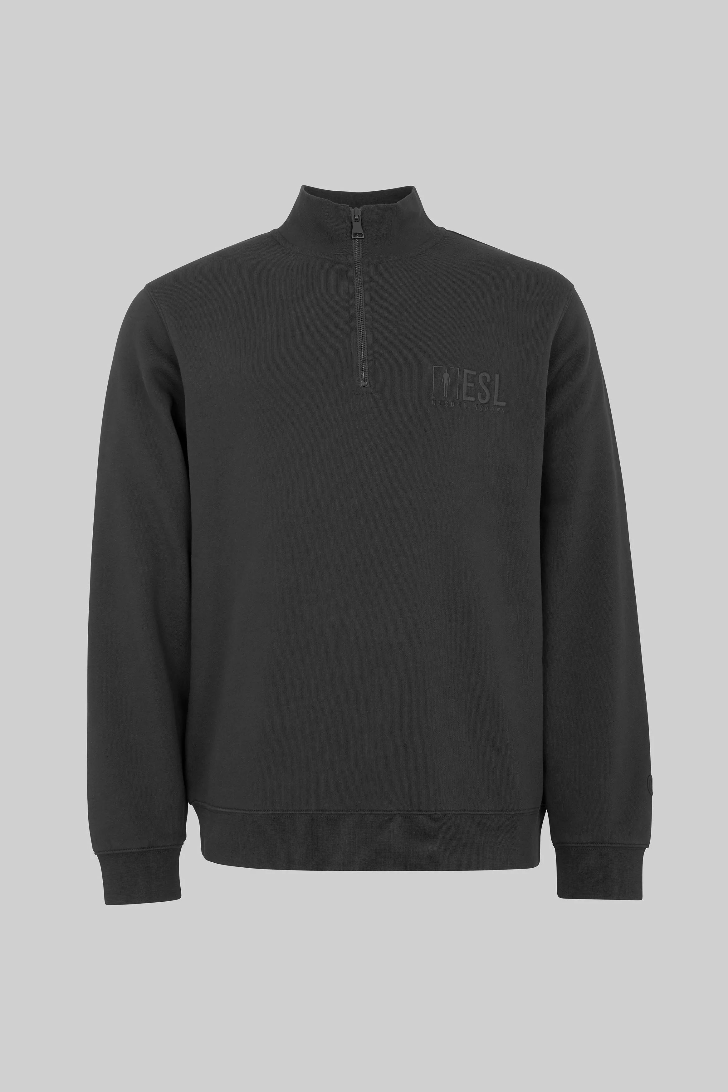 ESL Unsung Heroes Half Zip Sweater Black