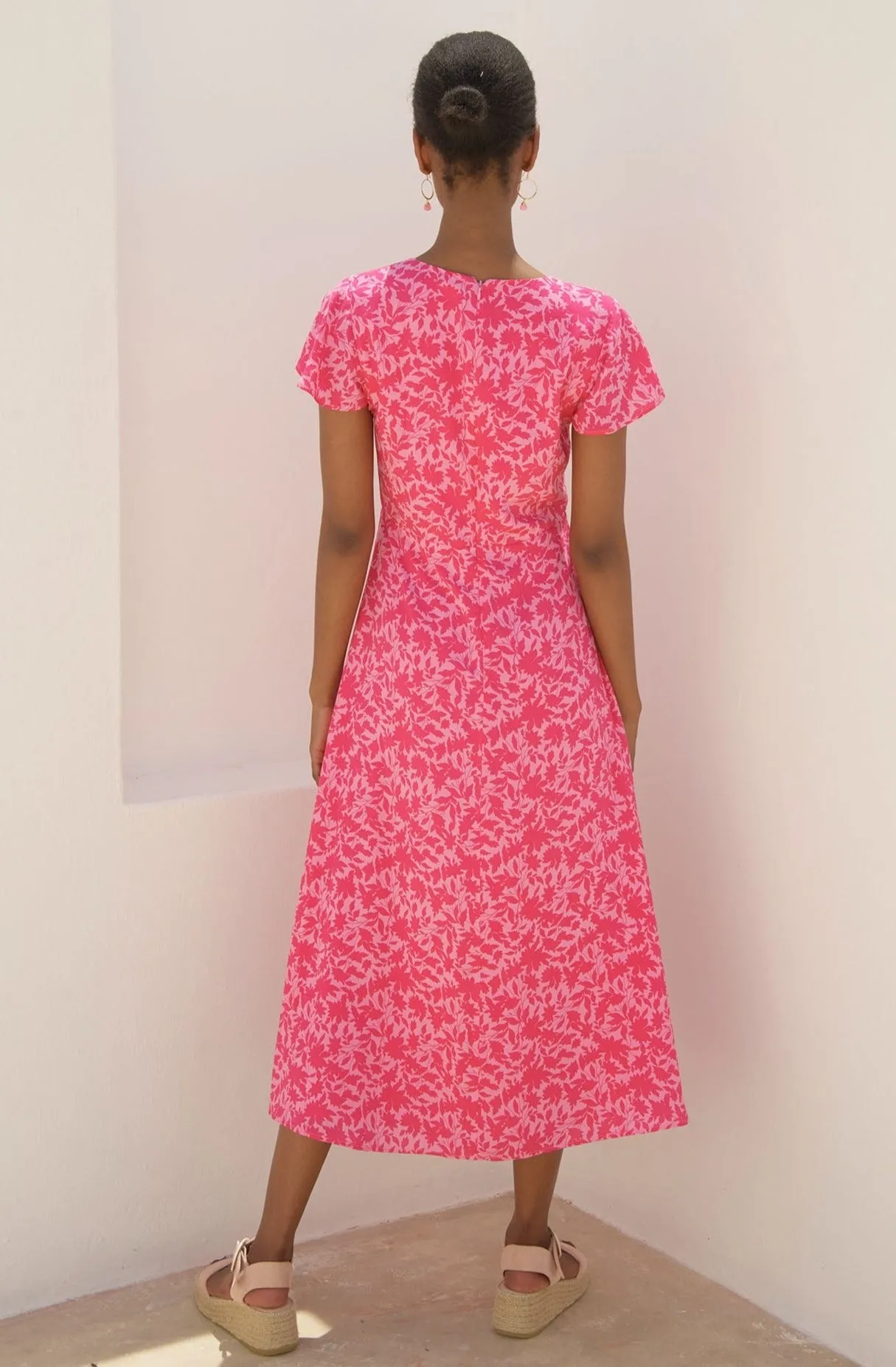 Felicity EcoVero™ Dress | Pink/Pink