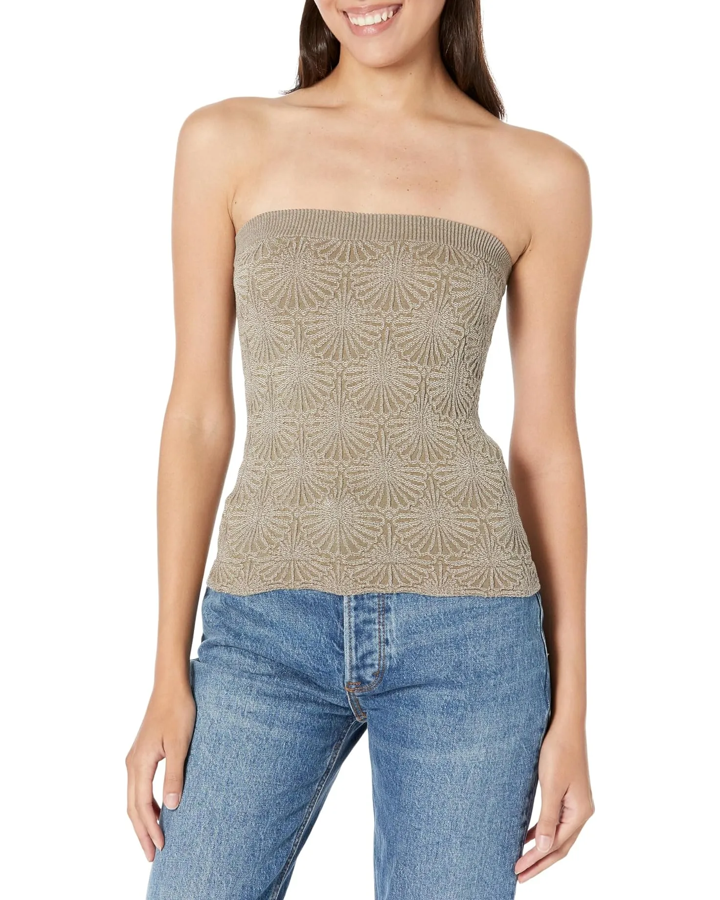 Free People Love Letter Tube Top