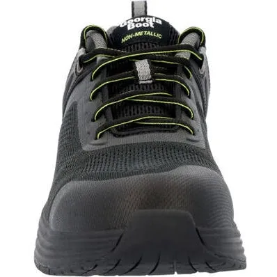 Georgia Men's Durablend Sport CT Static Athletic Work Shoe -Black- GB00543