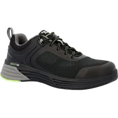 Georgia Men's Durablend Sport CT Static Athletic Work Shoe -Black- GB00543