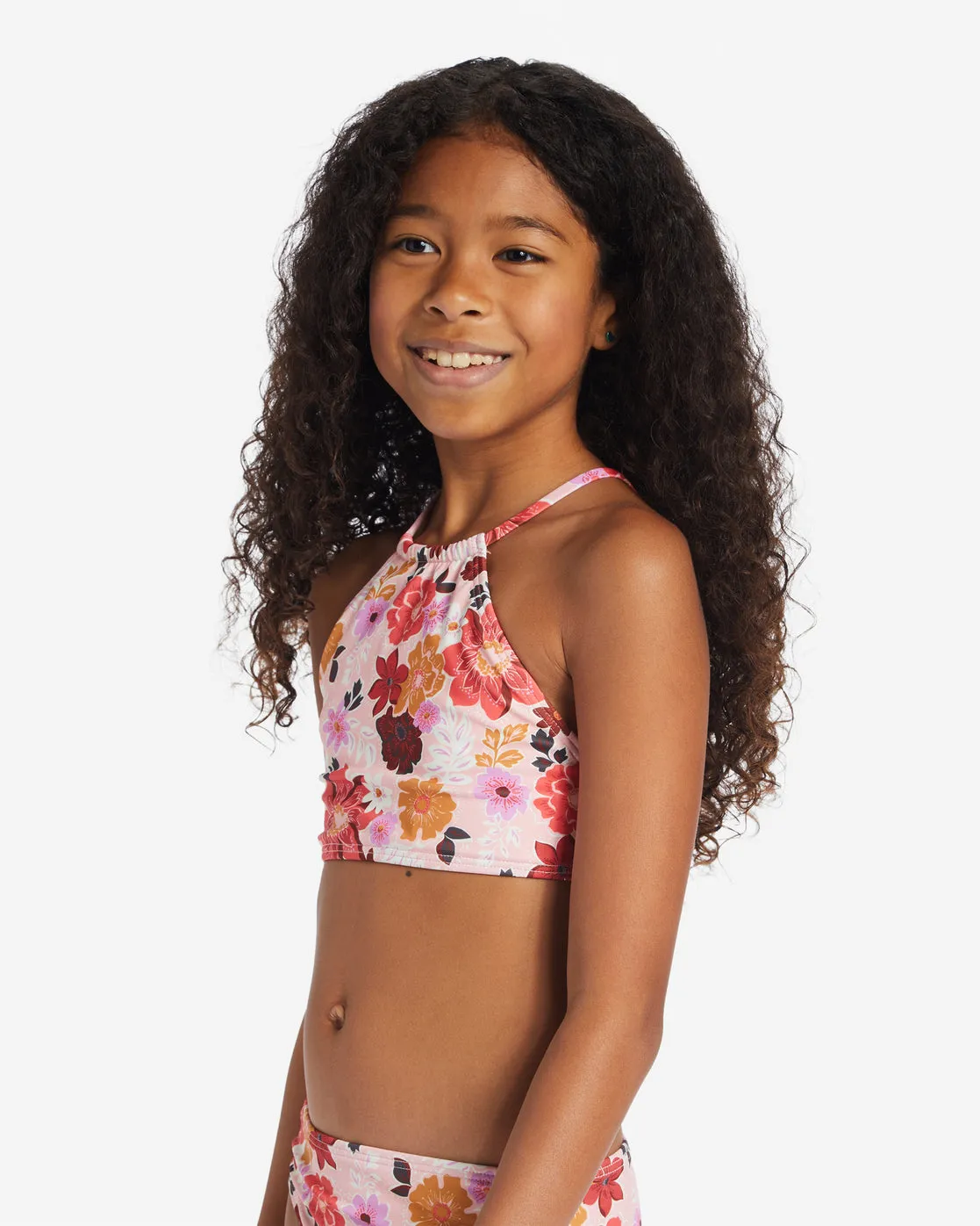 Girls A Dream Away High Neck Set Bikini Set - Multi