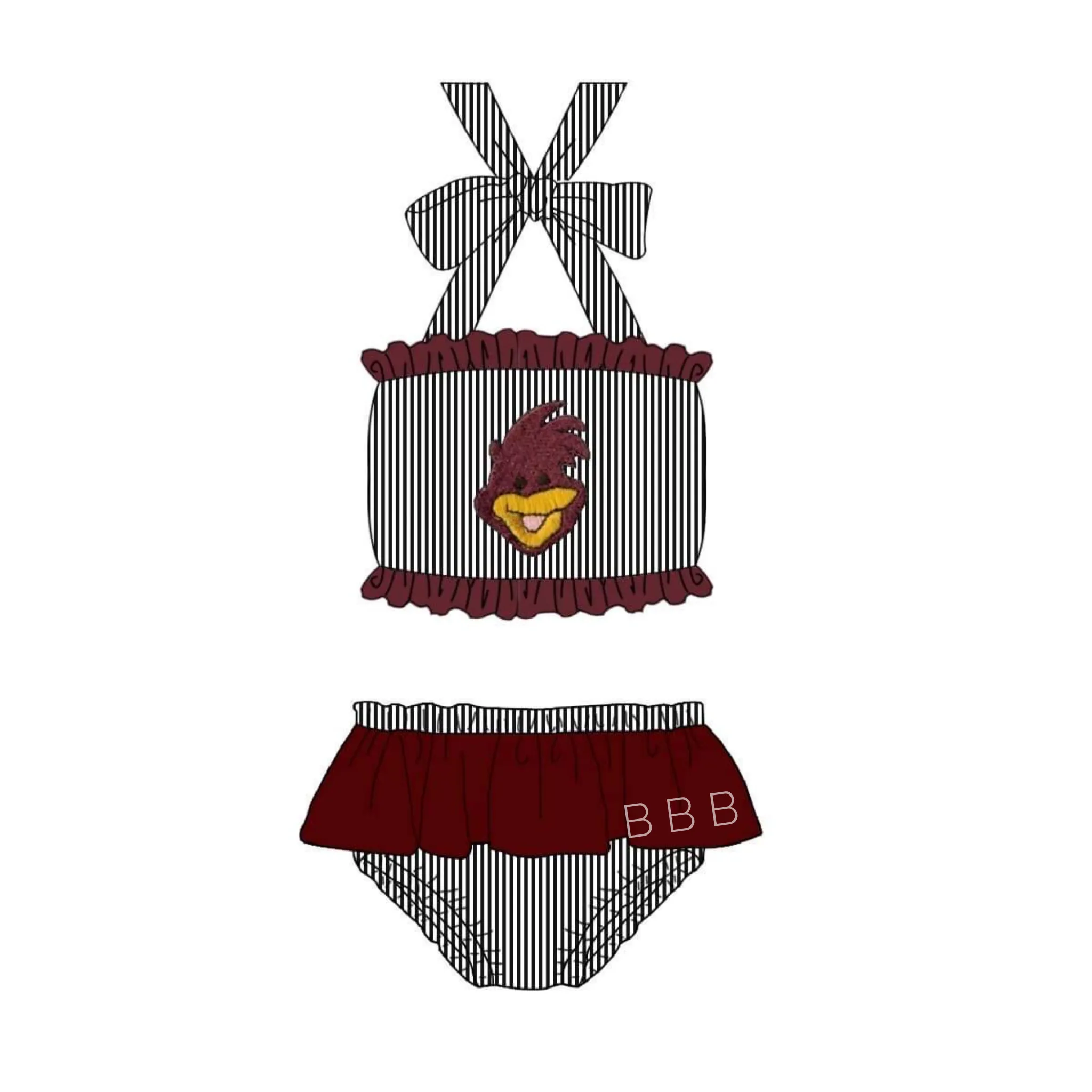 Go Maroon Swim - IN STOCK