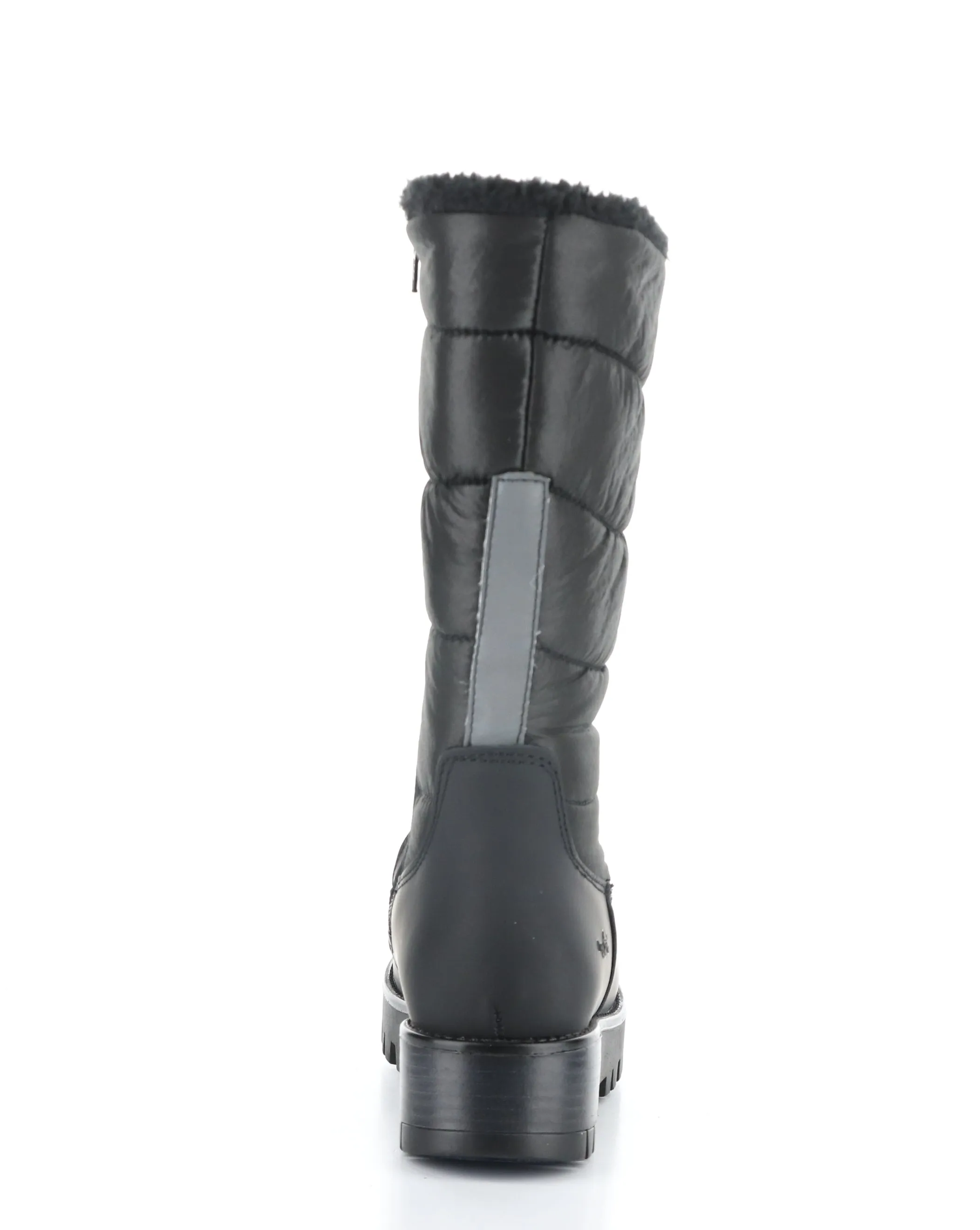 GRACEN PRIMA BLACK Round Toe Boots