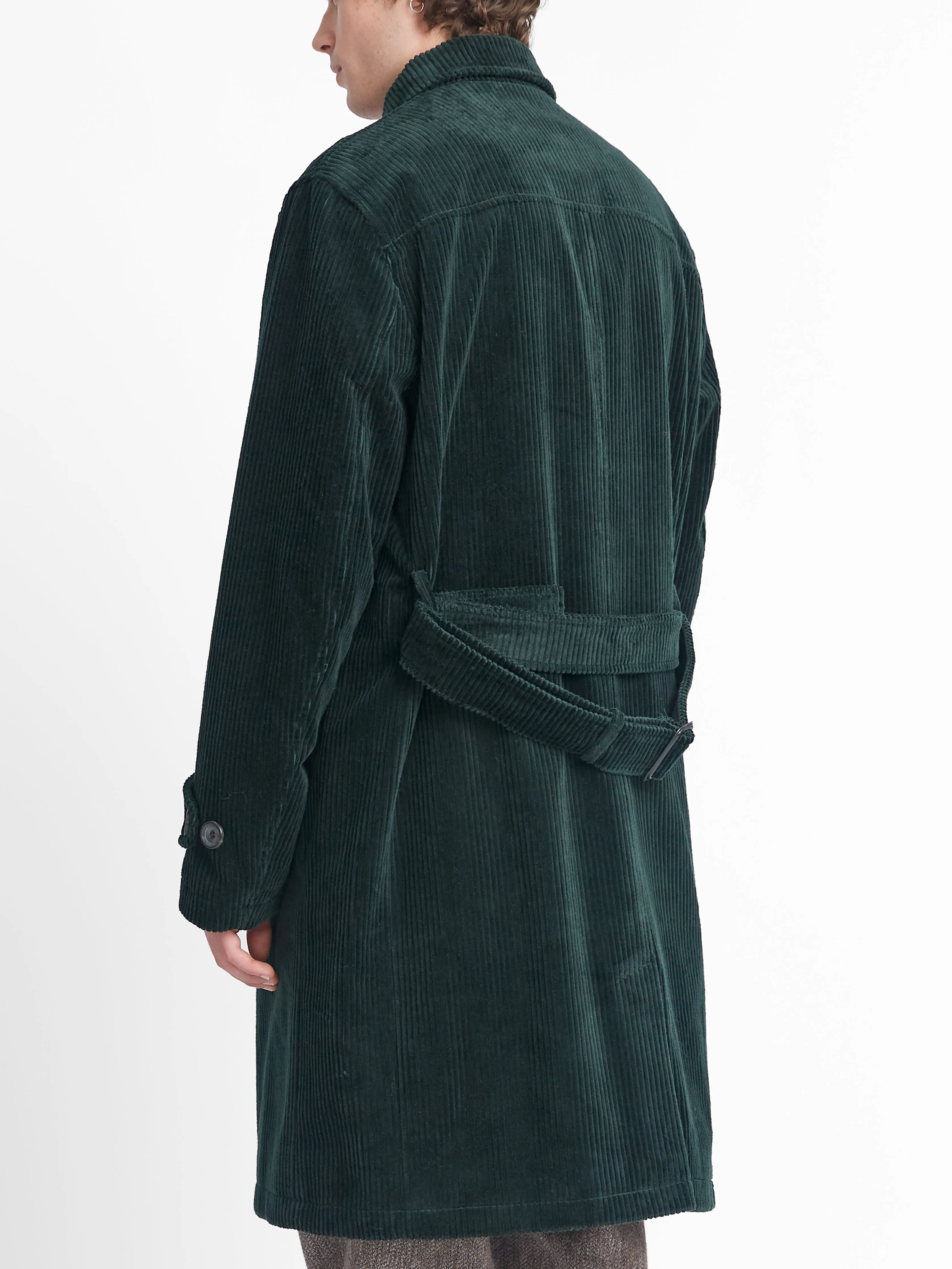 Grandpa Coat Melrose Cord Green