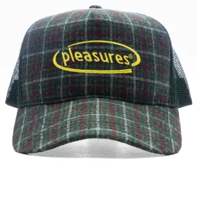 Happier Plaid Trucker - Green