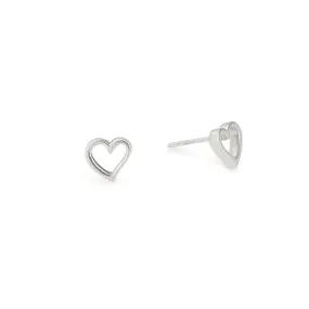 Heart Stud Earrings