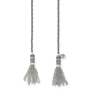 Holiday Tassel Wrap Necklace