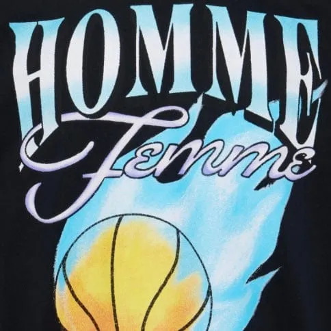 Homme & Fremme Heat Check Tee (Black/Blue) SPRING23135-4