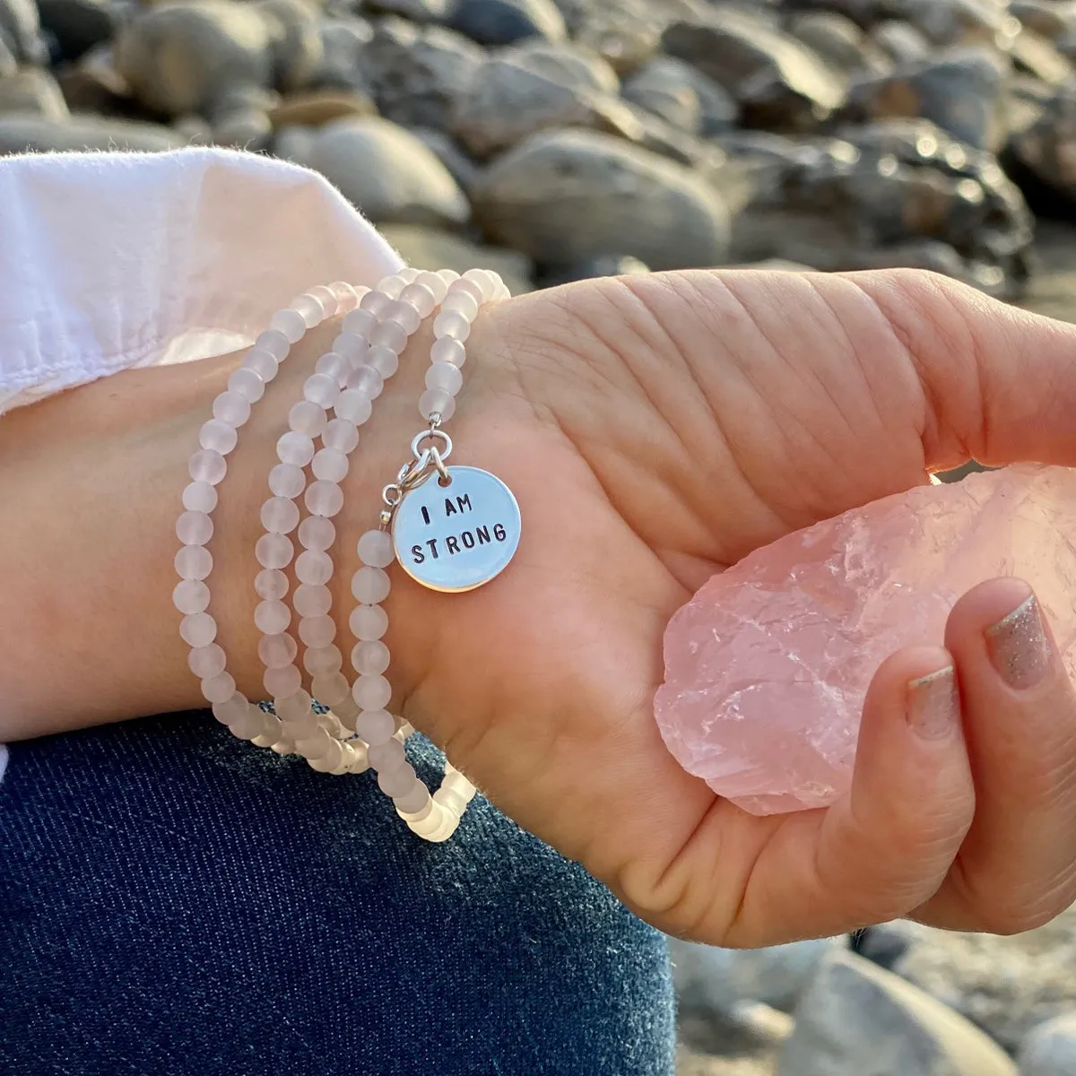 I am ... 12 Holistic Healing Affirmations to Channel Positive Energy and Calmness - Wrap Bracelets