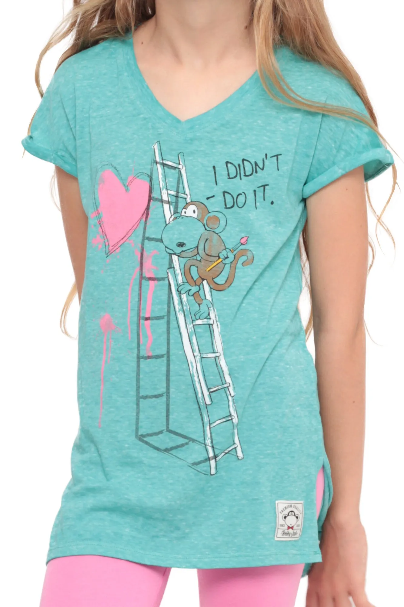 I Didn't Do It | Dolman Top -Aqua