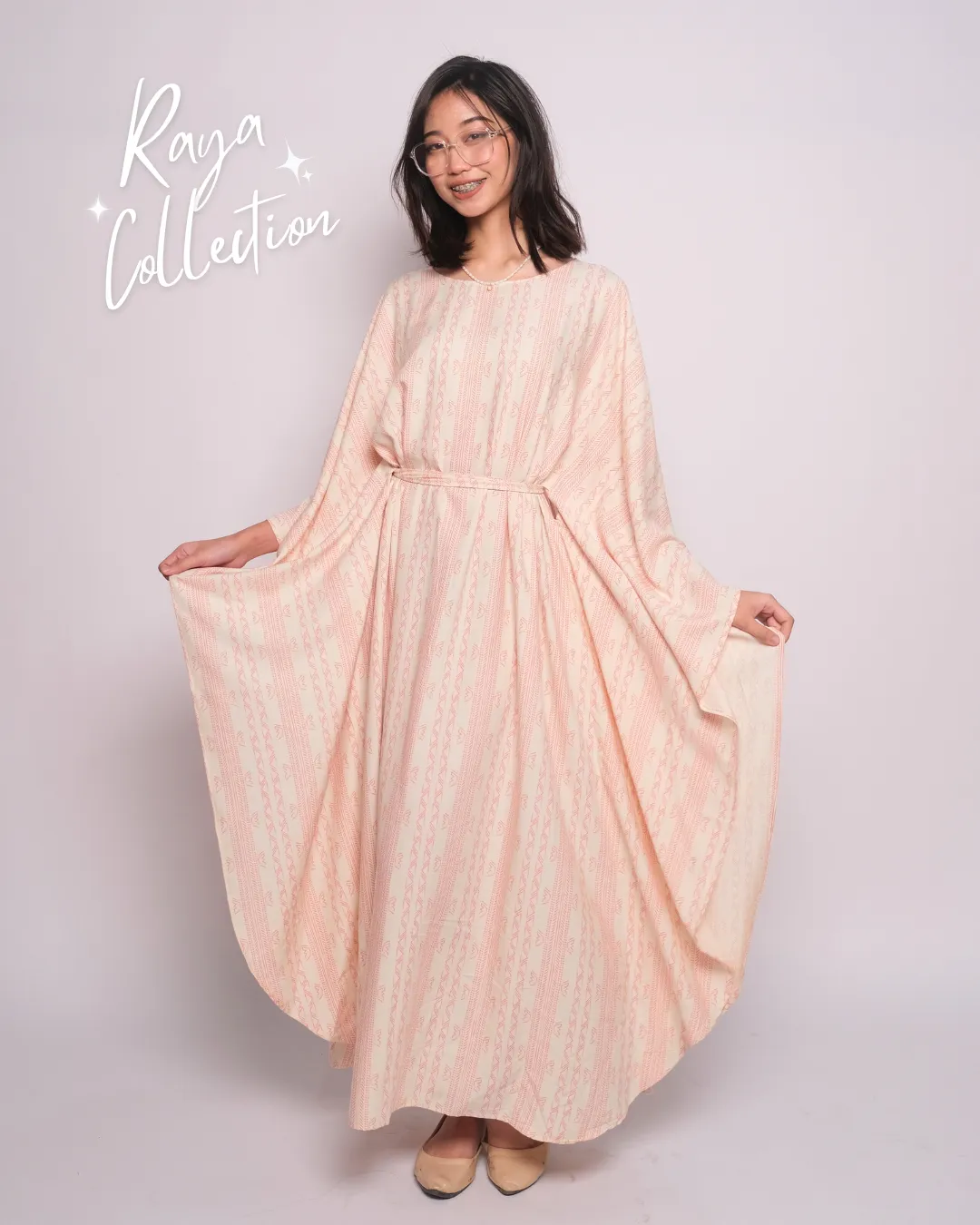 Kaftan Dress - Banat Pink