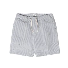 KESTIN Pease Short in Midnight / Ecru Stripe