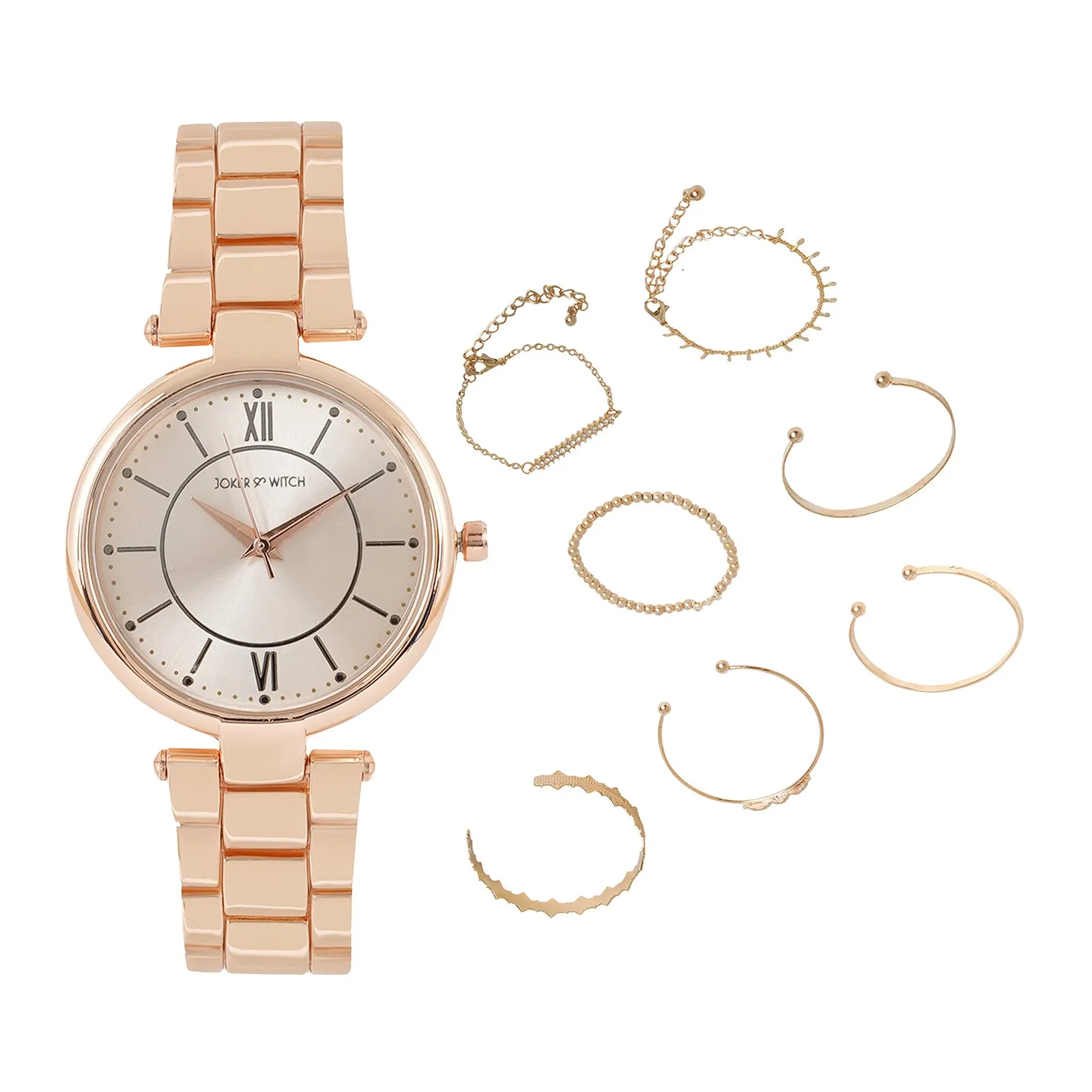 Lizzie Watch Bracelet Stack