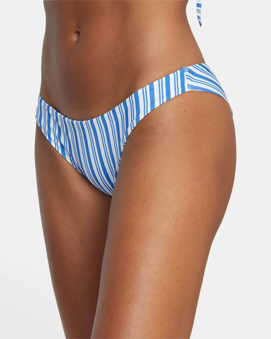 Low-Rise Cheeky Hipster Bikini Bottoms - Blue Yonder